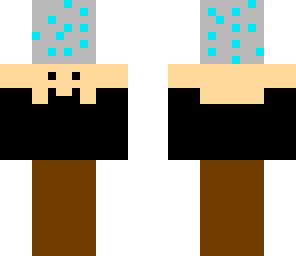me carrying a diamond ore