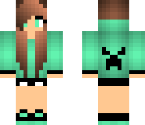green creeper girl edit