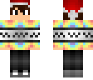 tie die christmas 3d