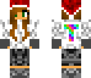 nubkween's xmas skin