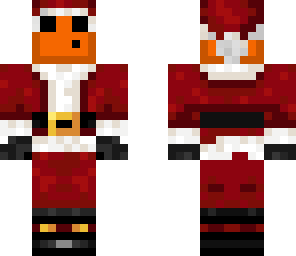 orange santa slime