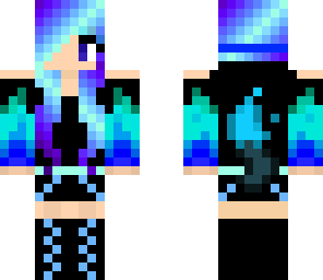 blue fire girl
