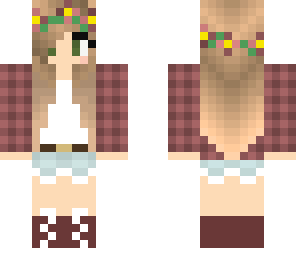 plaid girl