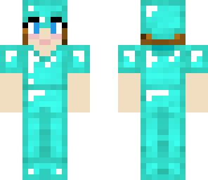 diamond armor girl