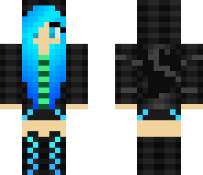 blue girl