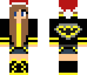 christmas batman girl