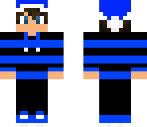 blue christmas suit