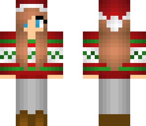 cute christmas skin 