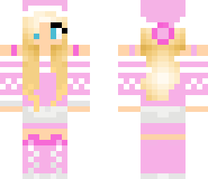 pink christmas girl edited