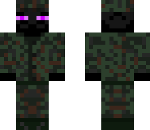 modern militia enderman with german id