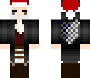 attack on titan levi santa