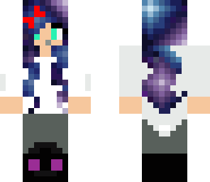pretty galaxy girl