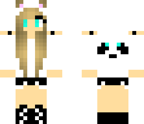 panda hoodie girl edited