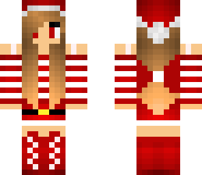 cute santa girl