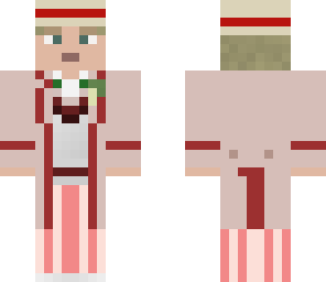 5th doctor - green shirt - hat