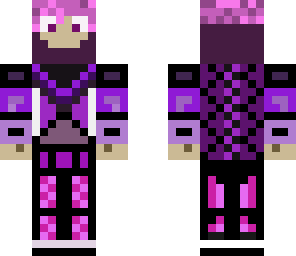 purple person