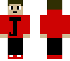 red hoodie