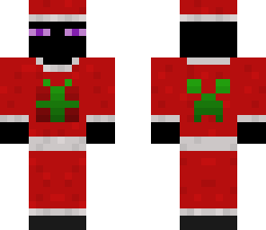 red christmas enderman old