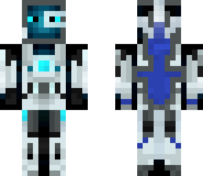 blue robot