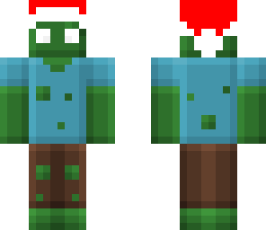 zombie pixel 3d navidad
