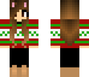 christmas catgirl