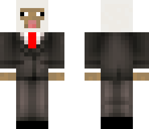 sheep in a suit
