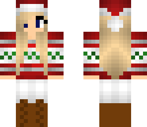 edited christmas girl