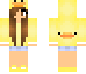 edited duck girl