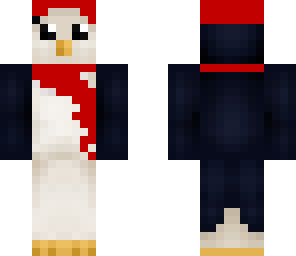 penguin with a uh clothes