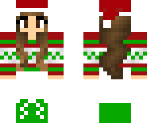 girly christmas skin