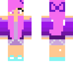 purple girl