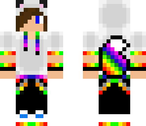 rainbow wolf