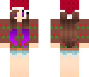 christmas girl skin