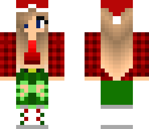red christmas flannel