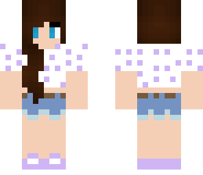polka dot girl