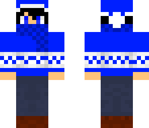 christmas boy blue