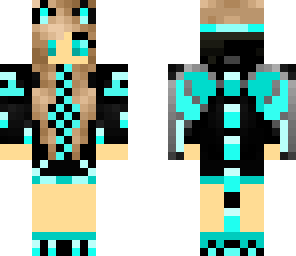 aqua dragon girl