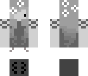 black and white slime