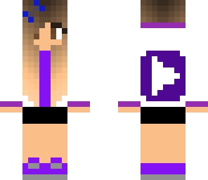 purple youtube girl