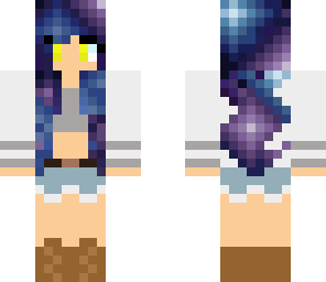hipster galaxy girl