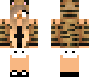 baby tiger herobrine girl