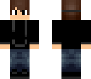 black hoodie guy
