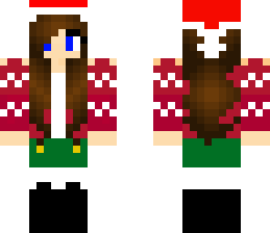 cute santa girl