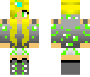 emerald girl mining helmet