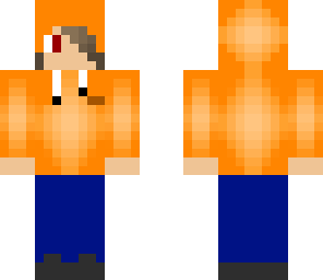 hd orange hoodie