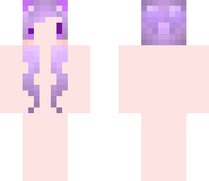 purple neko hair base