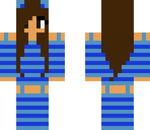 blue girl