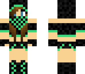 green ninja girl