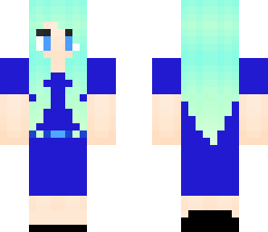 blue girl