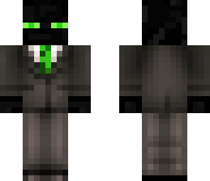 enderman con traje
